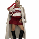 gonna con balza ampia e arricciata twinkle